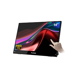 Verbatim Portable 14" FHD Touch Monitor Light