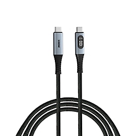 Verbatim USB-C auf USB-C-Kabel Sync & Charge, 100 W, 480 Mbit/s, Länge 1,2 m, schwarz