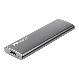 Verbatim Vx500 - SSD - 480 GB - extern (tragbar) - USB 3.1 Gen 2 (USB-C Steckverbinder) - Space-grau