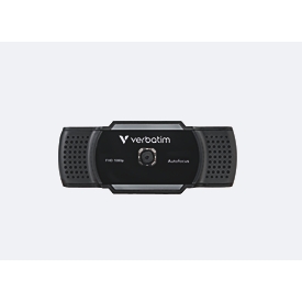 Verbatim Webcam AWC-01,Full HD 1080p, Autofokus, 75°-Sichtfeld, USB