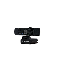 Verbatim Webcam AWC-03,Ultra HD 4K, Autofokus, 120°-Blickwinkel, USB