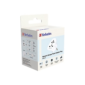 Verbatim WTEU-01 - Adapter für Power Connector - CEE 7/4 / CEE 7/7 (S)