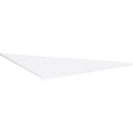 Verbindingsplaat 90° PALENQUE, B 800 x D 800 mm, wit