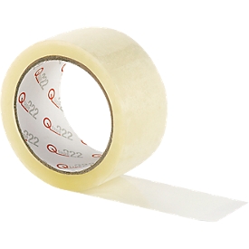 Verpackungs-Klebeband Qtape® 222, transparent, 6 Rollen