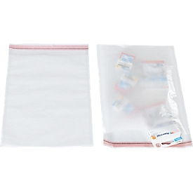 Verpackungsbeutel, wiederverschließbar, mit Klappe & Siegelnaht, reißfest, 238 x 310 mm/238 x 310 mm, FSC®-Pergaminpapier, halbtransparent, 500 Stück