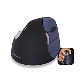 Verticale muis Evoluent4 Wireless, voor rechtshandigen