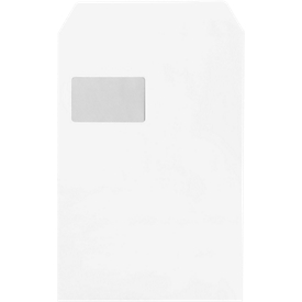 Verzendenvelop, C4, zonder venster, 250 st., wit