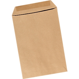 Verzendenvelop C5, bruin, zonder venster, 1000 stuks
