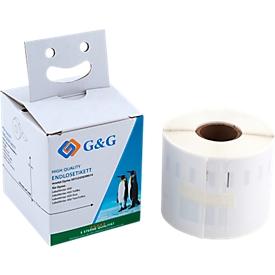 Verzending/naam etiketten, 101 x 54 mm, permanent, 220 stuks
