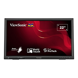 ViewSonic TD2223-2 - LED-Monitor - 55.9 cm (22") (21.5" sichtbar) - Touchscreen - 1920 x 1080 Full HD (1080p) @ 75 Hz - VA