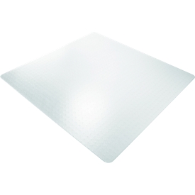 Vloerbeschermingsmat ECO GRIP HEAVY, voor tapijtvloeren, verankeringsnoppen, temperatuurbestendig, transparant, L 1200 x B 1800 mm