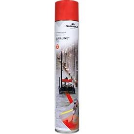 Vloermarkeerspray Durable DURALINE®, inhoud 750 ml, rood zoals RAL 3001