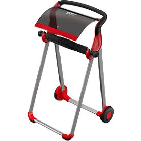 Vloerstandaard, zwart/rood