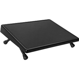 Voetensteun Confort - metalen - zwart