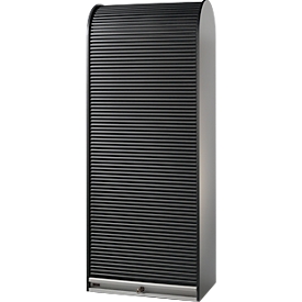 Volet roulant pour armoire de classement L 800 mm, noir