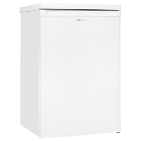 Volle-ruimtekoelkast exquisit KS16-4-E-040E, 100 W, 109 l, 40 dB, 2 compartimenten/1 koelvak/1 vershoudvak/3 deurvakken, B 550 x D 570 x H 855 mm, wit