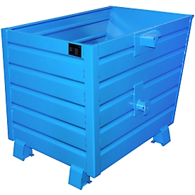 Volquete apilable BSK 70, azul