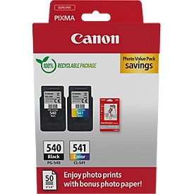 Voordeelpakket 2 stuks Canon inktcartridge PG-540/CL-541 zwart/color