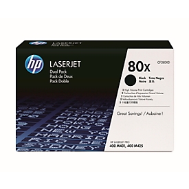 Voordeelpakket 2x HP LaserJet CF280XD printcassettes zwart