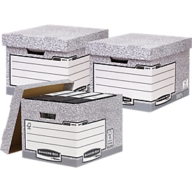 Voordeelset Fellowes archiefdozen Bankers Box®, 20 stuks + 10 stuks gratis