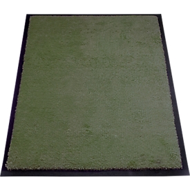 vuilvangmat miltex Eazycare Style, hoekig, antistatisch, UV-bestendig, afwasbaar, high twist nylon &amp; Niltril rubber, 600 x 850 mm, chroom oxide groen