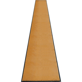 vuilvangmat miltex Eazycare Style, hoekig, antistatisch, UV-bestendig, afwasbaar, high twist nylon &amp; Niltril rubber, 850 x 3000 mm, bruin beige