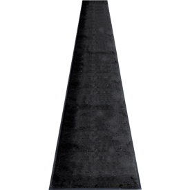 vuilvangmat miltex Eazycare Style, hoekig, antistatisch, UV-bestendig, afwasbaar, high twist nylon &amp; niltril rubber, 850 x 3000 mm, diepzwart