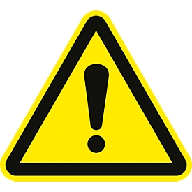 Waarschuwingsbord "Gevaar (algemeen)", Folie