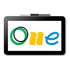 Wacom One 12 - Digitalisierer mit LCD Anzeige - elektromagnetisch - kabelgebunden - USB-C
