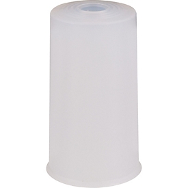 Wagner Bodentürstopper VULKANO BIG EH 5250, Elaston Vollgummi, Ø 45 mm, H 74 mm, zum Schrauben, transparent