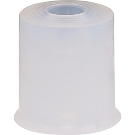 Wagner Bodentürstopper VULKANO MEDIUM EH 5240, Elaston-Vollgummi, transparent, Ø 35 mm, H 34 mm, zum Schrauben