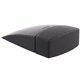 Wagner Türstopper BLACK EH 5150, Kunststoff, L 70 x B 18 x H 16 mm, zum Schrauben oder Kleben, schwarz