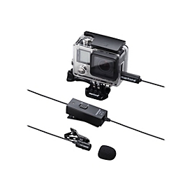 Walimex mantona - Mikrofon - USB - Schwarz - für GoPro