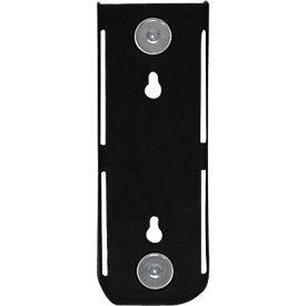 Wall bracket for socket strips brennenstuhl® cleverLINE series, with 2 magnets and screw-on device, L 30 x W 60 x H 165 mm, plastic, black