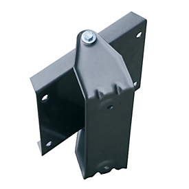 Wall bracket narrow for CEMO water hose reel made of sheet steel