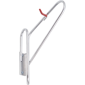 Wall bracket WSM, 90° straight, for castors up to 55 mm wide, W 900 x D 400 x H 600 mm, hot-dip galvanized steel, 1 place
