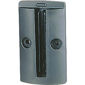 Wall clip, plastic, for belt warning stands