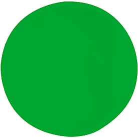 Wandabsorber Kreis, Ø 1000 mm, Polyestervlies in Filzoptik, grün
