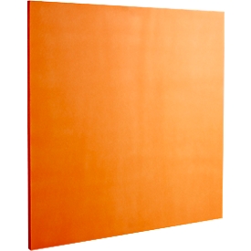 Wandabsorber Quadrat, B 500 x H 500 mm, Polyestervlies in Filzoptik, orange