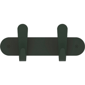 Wandgarderobe Functionals KROK HJH 30 Pine Green, 4 Haken, bis 10 kg, B 300 mm, Stahl und Kunststoff, grün