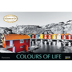 Wandkalender Korsch Colours of Life 2023, 1 vel per maand, L 580 x H 390 mm