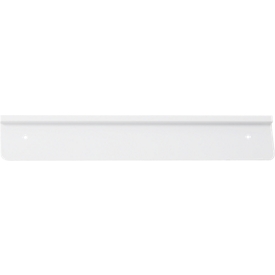 Wandschiene ORDO Professional, für Rückwand-Element, magnethaftend, beschriftbar, B 550 x T 1 x H 90 mm, Stahl, verkehrsweiß RAL 9016