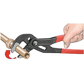 Water pump pliers Cobra® L.250mm Clamp-W.46mm pol.Ku. cover Quick Set