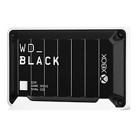 WD_BLACK D30 for Xbox WDBAMF0010BBW - SSD - 1 TB - extern (tragbar) - USB 3.0 (USB-C Steckverbinder) - Schwarz