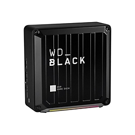WD_BLACK D50 Game Dock WDBA3U0000NBK - Dockingstation - Thunderbolt 3 - DP, Thunderbolt - GigE - EMEA