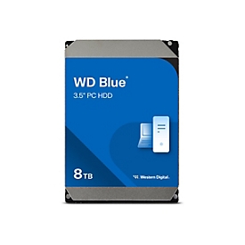 WD Blue  - 8 To - 5640 tr/min - 256 Mo - 3.5" - Série ATA III
