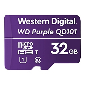 WD Purple SC QD101 WDD032G1P0C - Flash-Speicherkarte - 32 GB - microSDHC