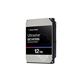 WD Ultrastar DC HC555 - Festplatte - Datencenter - 12 TB - intern - 3.5" (8.9 cm)