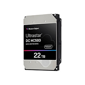 WD Ultrastar DC HC580 WUH722422ALE6L4 - Festplatte - 22 TB - intern - 3.5" (8.9 cm)