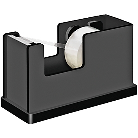 Wedo Plakbandafroller Black Office  inclusief 1 rol plakband 19 mm x 33 m